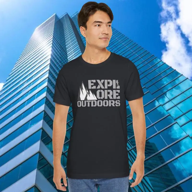 Outdoor Adventure Quotes Short - Explore Outdoors Travel Quote T Shirt