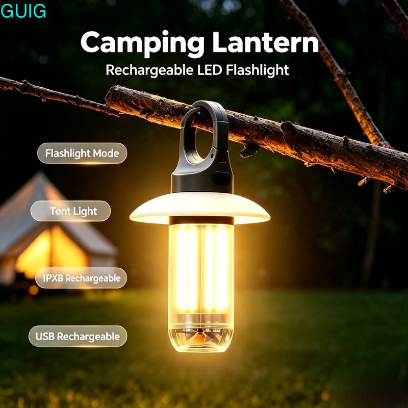 Outdoor Adventure Ni - LED Rechargeable Flashlight Camping Lantern 5