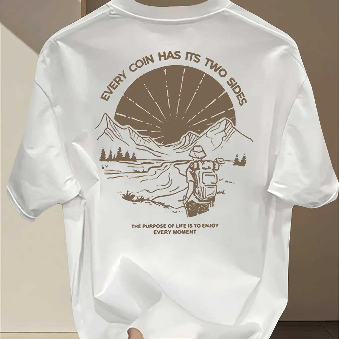 Vintage Mountain Hiking Graphi - Outdoor Adventure Quotes Short 评论和价格