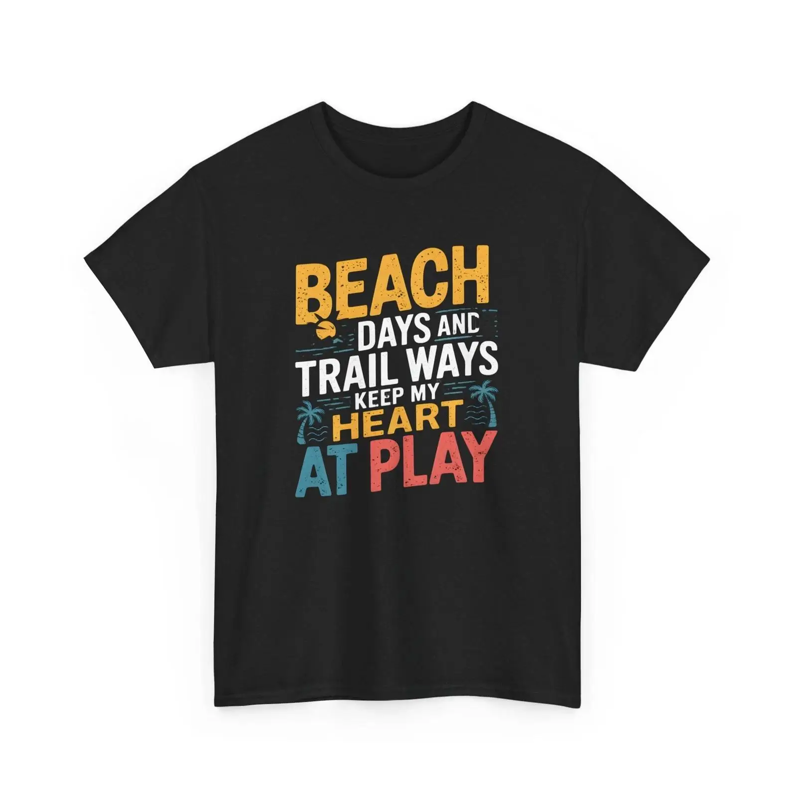 Beach Days Trail Ways T Shirt  - Outdoor Adventure Quotes Short 评论和价格