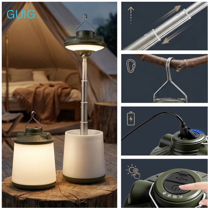 New Telescopic RGB Camping Lig - Outdoor Adventure Ni 评论和价格