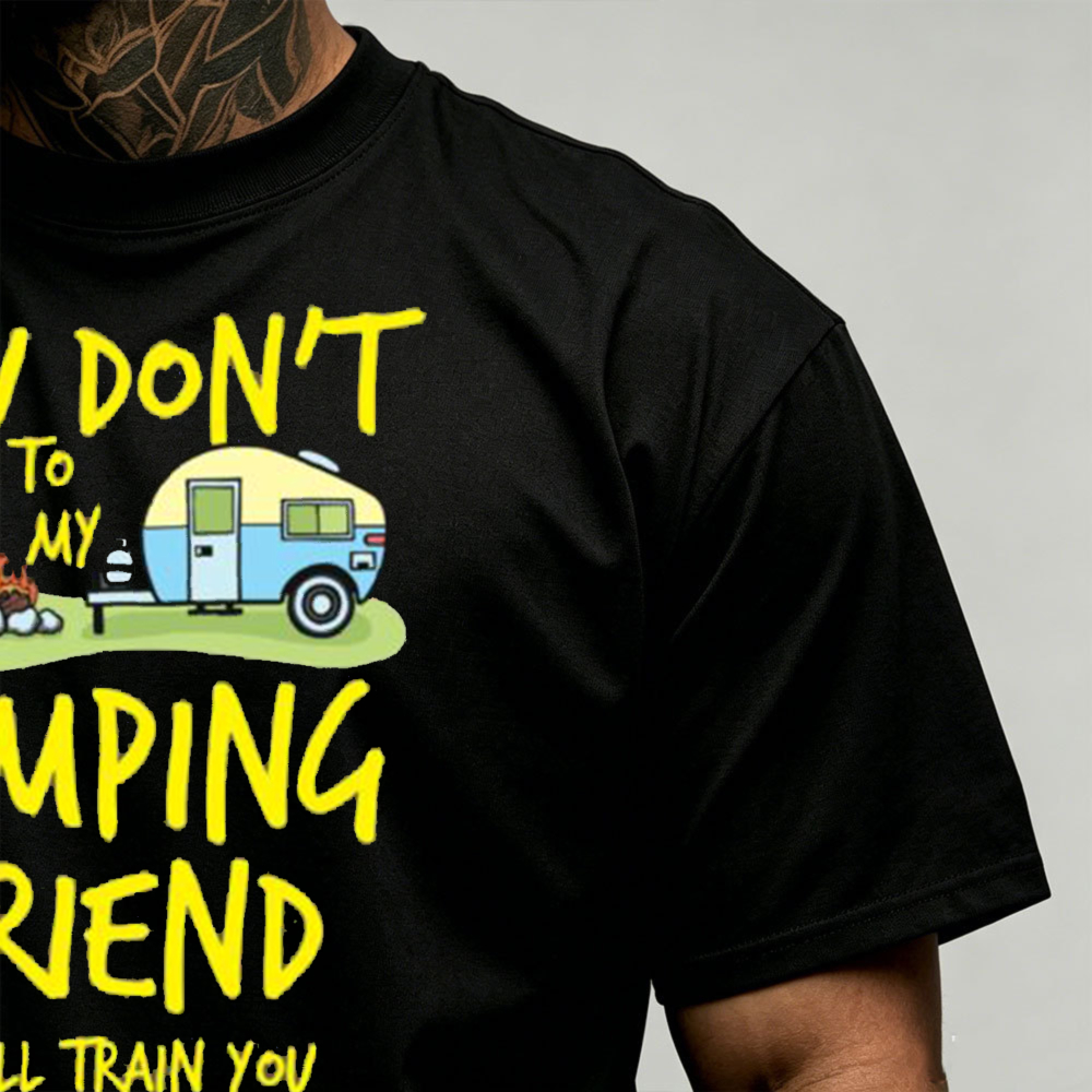 Camping Camper Trailer Graphic - Outdoor Adventure Quotes Short 评论和价格