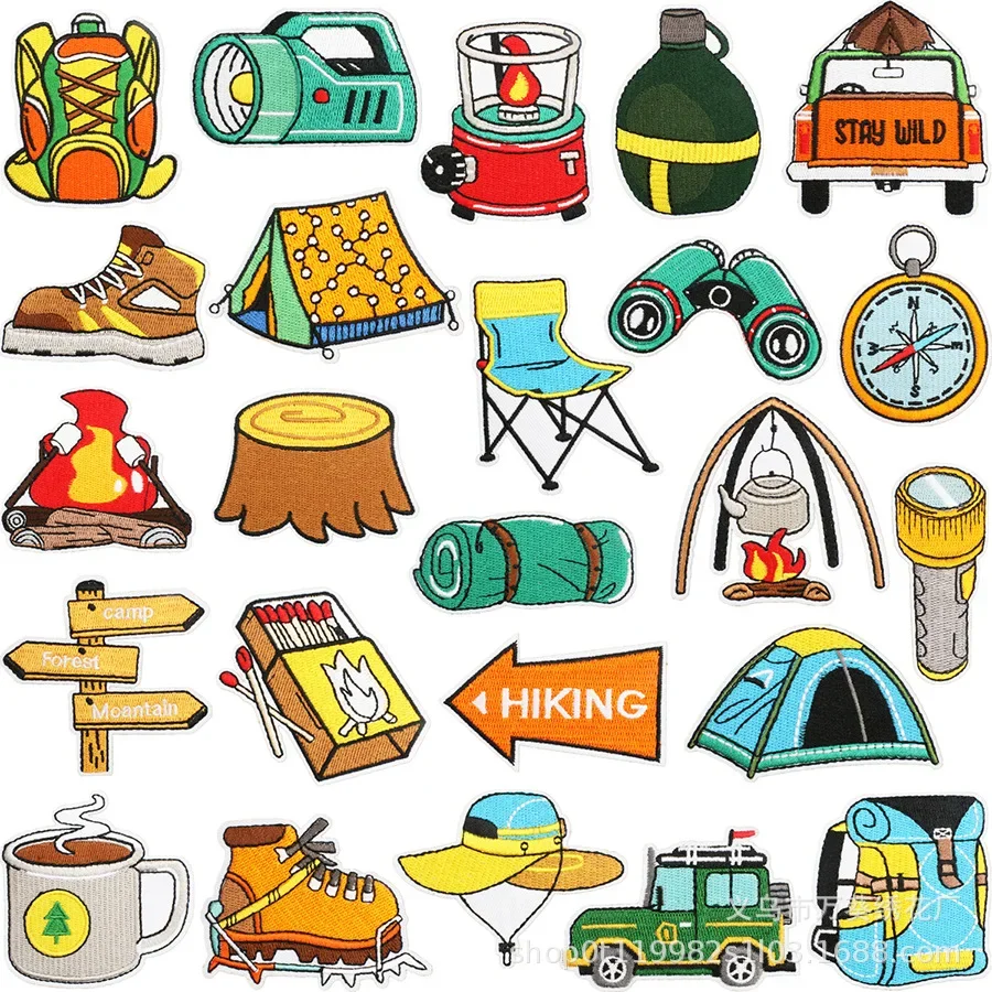 Outdoor Adventure Embroidery C - Adventure Outdoor Equipment 评论和价格