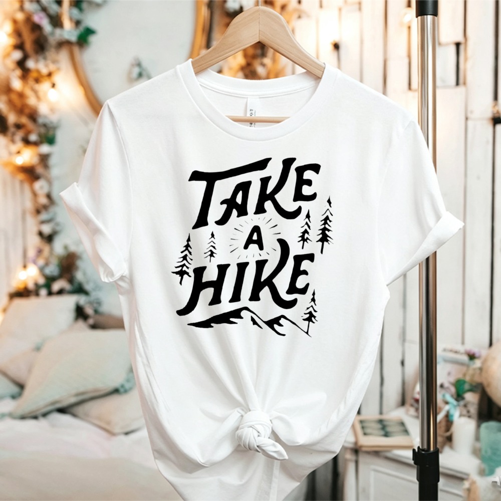 Take A Hike Pine Tree Mountain - Outdoor Adventure Quotes Short 评论和价格